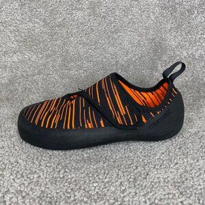 ClimbX Black and Red Other Rock Wall Black and Orange Climbing Youth US Size 4